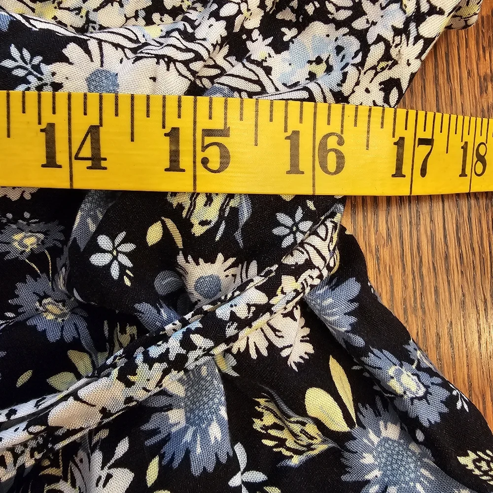 Lane Bryant Floral Self Tie Midi Dress - Picture 13 of 14